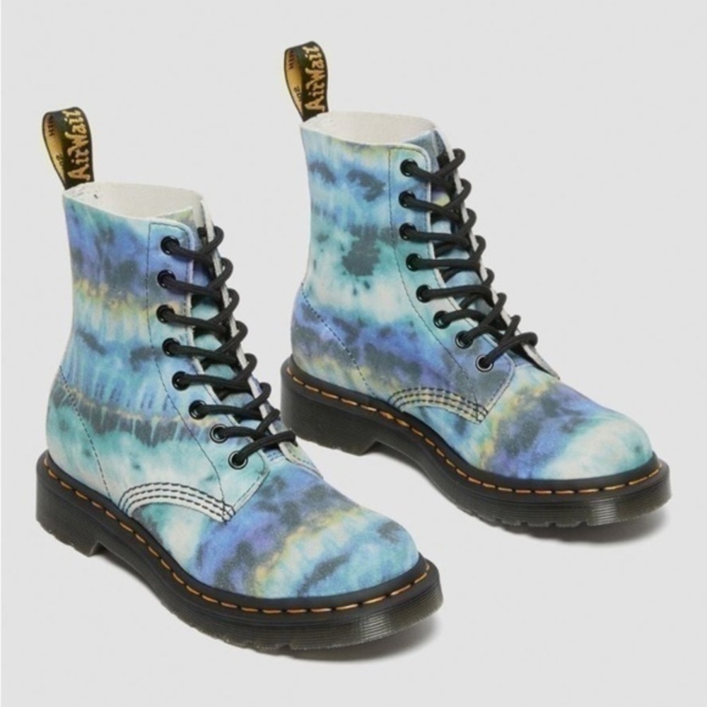 NEW Dr. Martens 1460 Pascal Boots Summer Tie Dye Boots